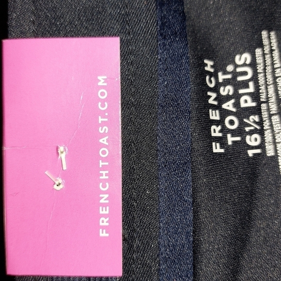 French Toast Girls' Two-Tab Scooter Skirt/Skort Navy 16 1/2 Plus School Uniform - Picture 5 of 9